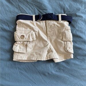 Ralph Lauren Beige Cargo Shorts